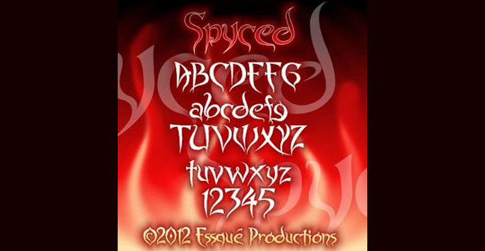 gothicfontsdesign18-700x362 The Best Free Smoke Font examples for Creative Designs