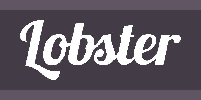 lobster-700x350 Free Cute Fonts to Use in Your Thematic Designs