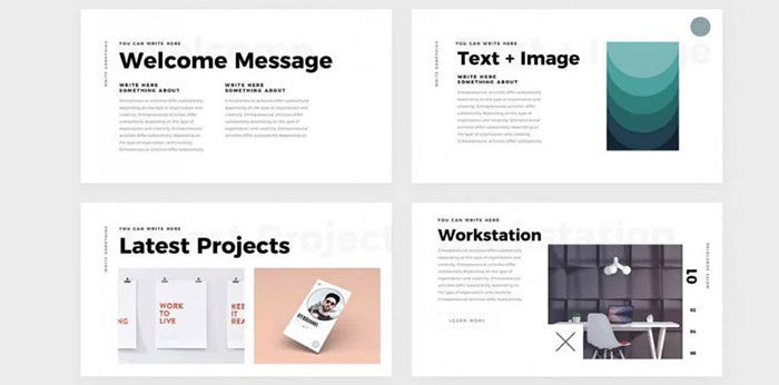simple-minimal-free-keynote-04-700x346 The best free Keynote templates to create presentations with