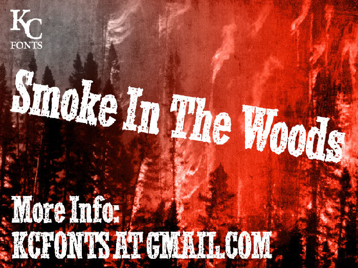 smoke_in_the_woods-700x525 The Best Free Smoke Font examples for Creative Designs