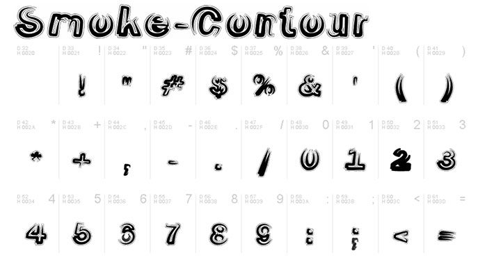 smokecountour-700x400 The Best Free Smoke Font examples for Creative Designs
