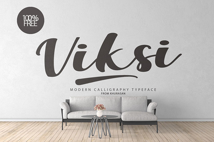vicksi-700x466 Free Cute Fonts to Use in Your Thematic Designs