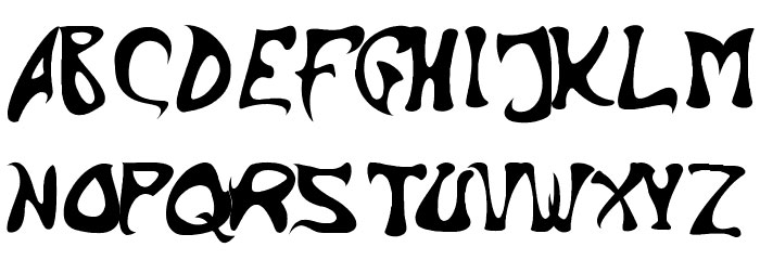 Barbed-Ink Creepy font examples to use on Halloween themed designs