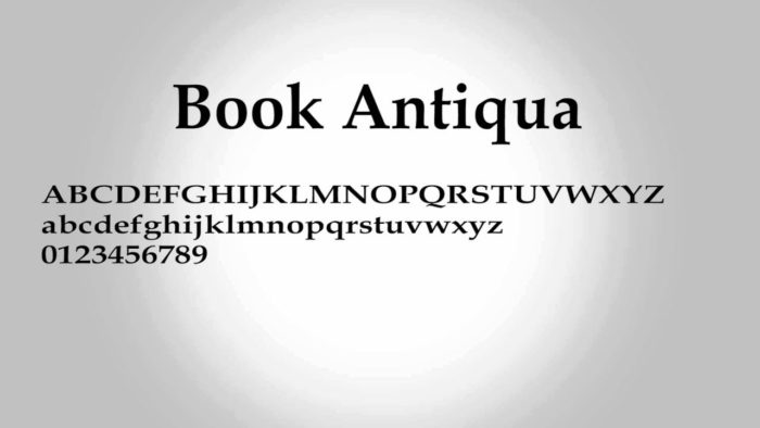 Book-Antiqua-700x394 Resume fonts to consider using on your CV before applying for a job