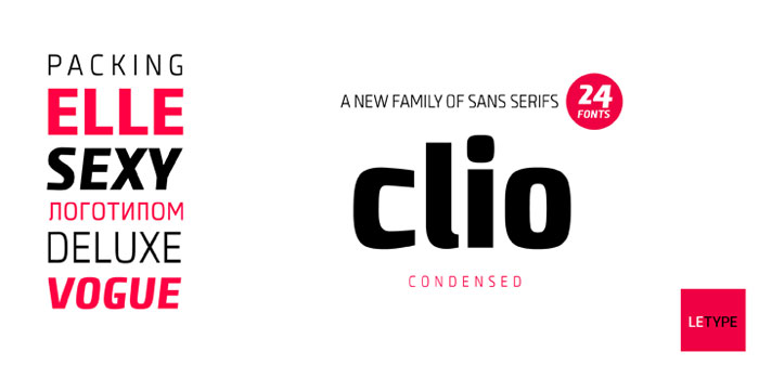 Clio Download these futuristic fonts and create awesome typography designs