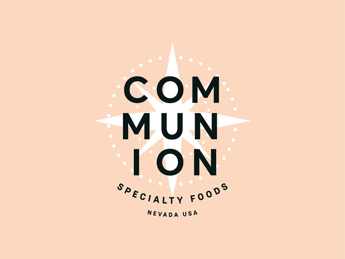 Communion-Specialty-Foods Shiny looking star logo design (22 star logos)