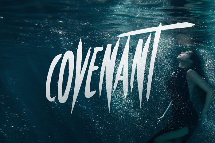 Covenant Creepy font examples to use on Halloween themed designs