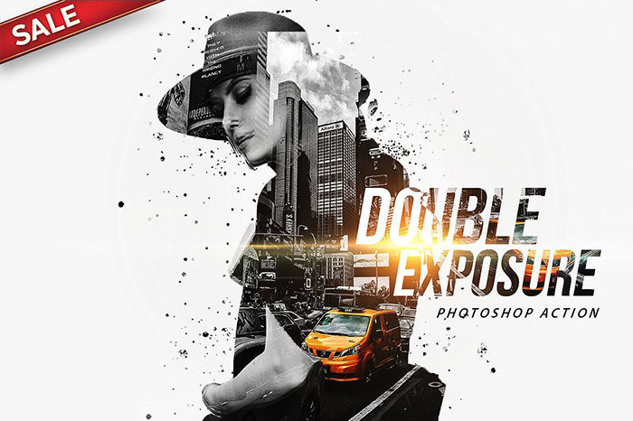 Double-Exposure-Photoshop-Action-700x466 Double Exposure Photoshop Actions to Check Out