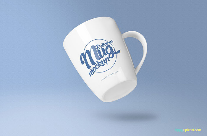 Free-Awesome-Coffee-Mug-Mockup-700x460 Mug mockup examples to use for presenting your designs