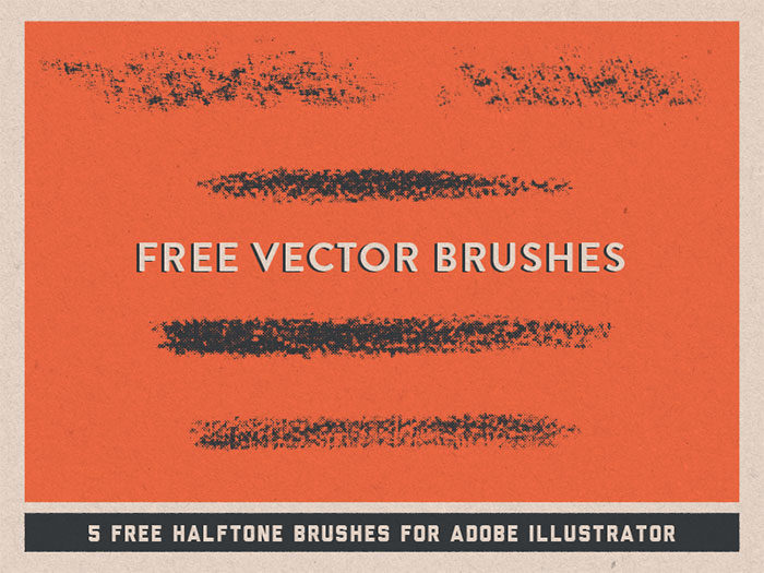 Free-Halftone-Vector-700x525 Free illustrator brushes to download and use for vector designs