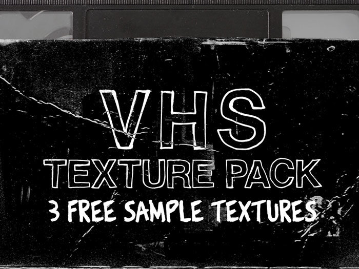Free-Vhs-Texture-Pack-700x525 37 Photoshop textures that must be a part of your toolbox