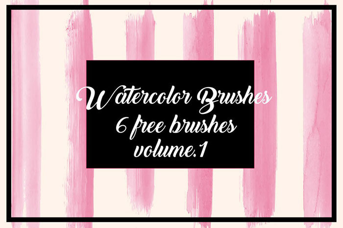 Free-Watercolor-Brushes-700x466 Free illustrator brushes to download and use for vector designs