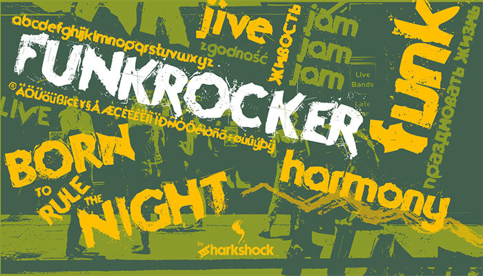 Funkrocker-700x400 Hipster fonts to use in your modern and cool designs