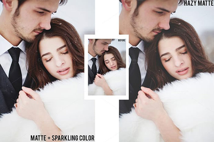Kiss-Me-Softly-Set-700x466 Cool wedding Photoshop actions for photographers