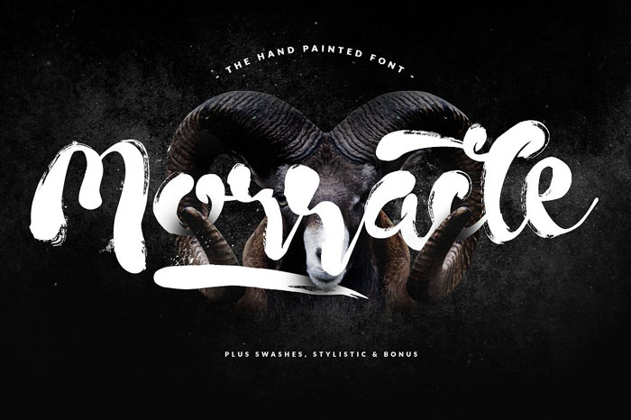 Morracle Creepy font examples to use on Halloween themed designs