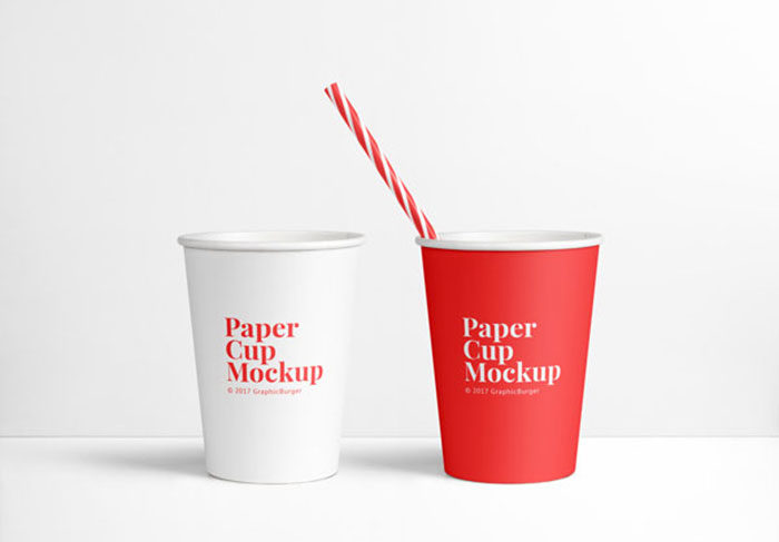 Paper-Cup-MockUp-PSD-700x487 Mug mockup examples to use for presenting your designs