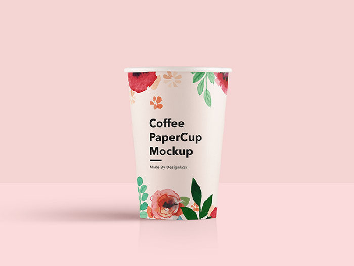 Paper-Cup-Mockup-700x525 Mug mockup examples to use for presenting your designs