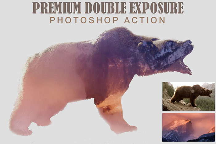 Premium-Double-Exposure-Photoshop-Action-700x466 Double Exposure Photoshop Actions to Check Out