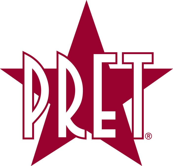 Pret Star logo design: 22 shiny looking star logos