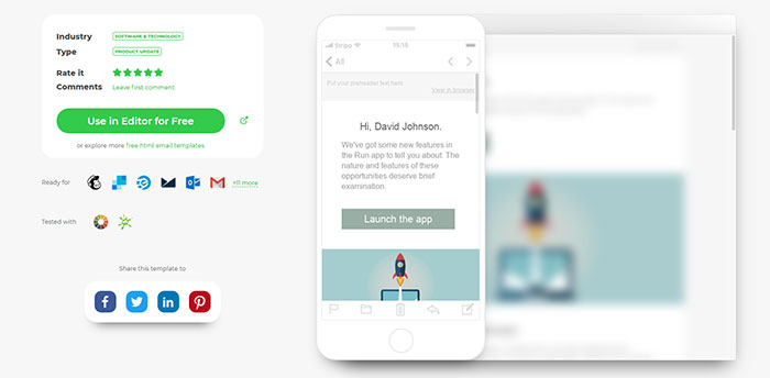 Free MailChimp templates to use for your newsletters
