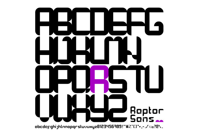 Raptor Download these futuristic fonts and create awesome typography designs