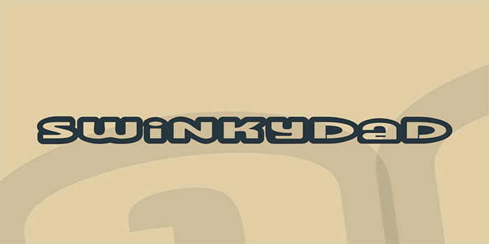 Swinkydad-700x350 Hipster fonts to use in your modern and cool designs