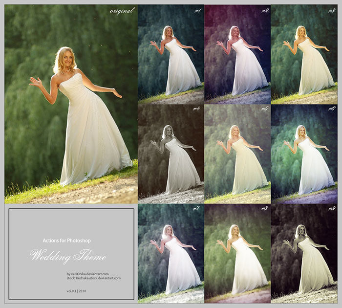 Wedding-Theme-Action-700x630 Cool wedding Photoshop actions for photographers