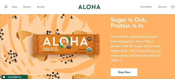aloha-700x317 Food website design: Tips and best practices
