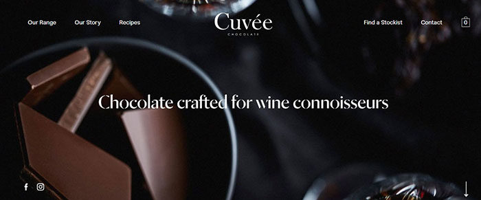 cuvee-1-700x291 Food website design: Tips and best practices