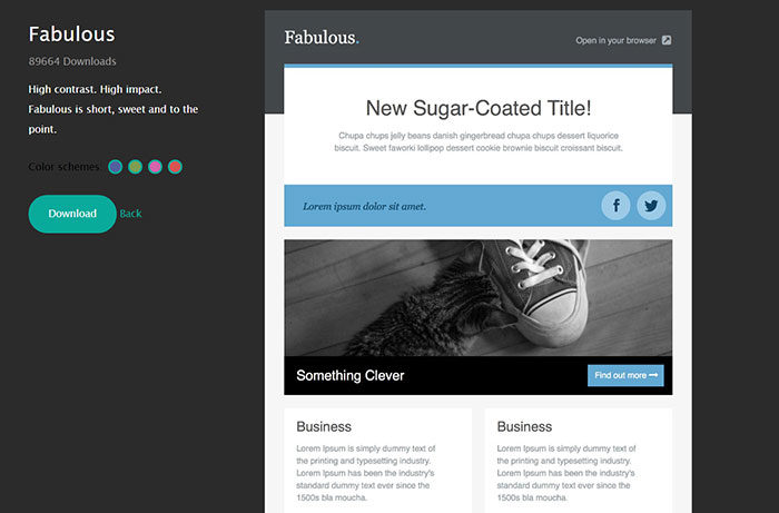 fabulus-700x461 Free MailChimp templates to use for your newsletters