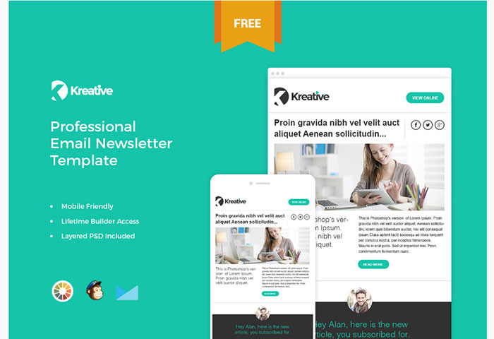 Free Mailchimp Templates To Use For Your Newsletters