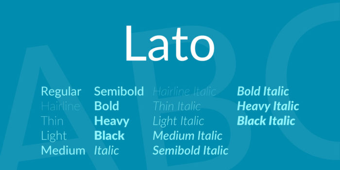 lato-700x350 The 13 Best Resume Fonts To Consider Using On Your CV