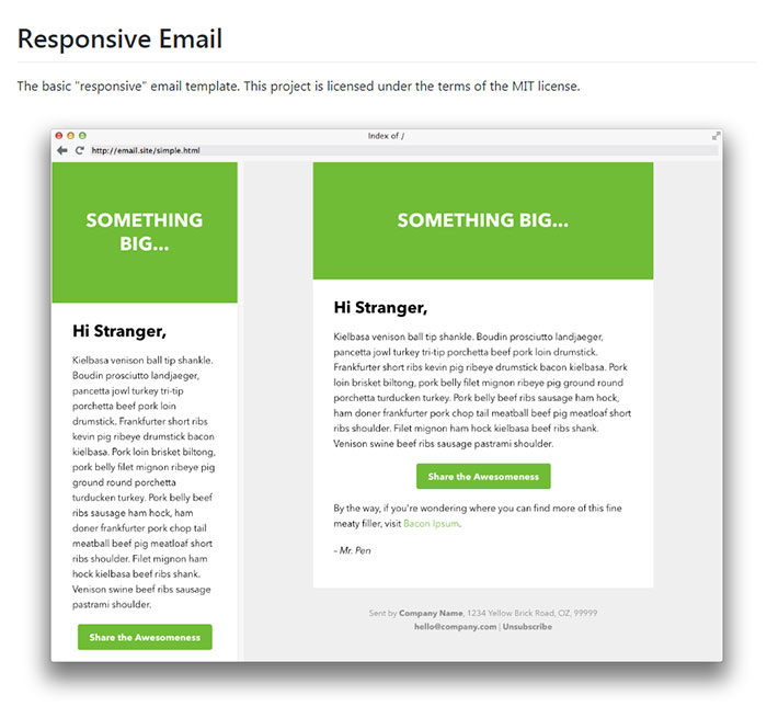 responsive-1-700x655 Free MailChimp templates to use for your newsletters