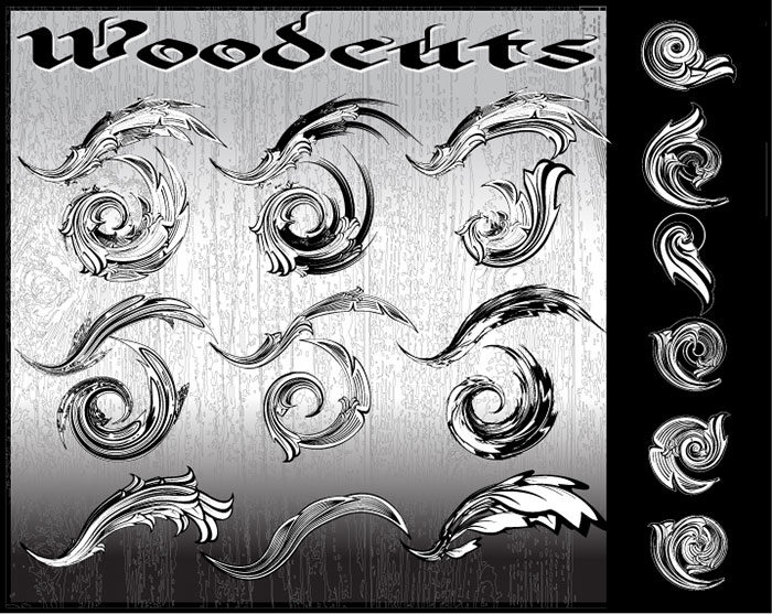 woodcuts__ai_flourish-700x557 Free illustrator brushes to download and use for vector designs