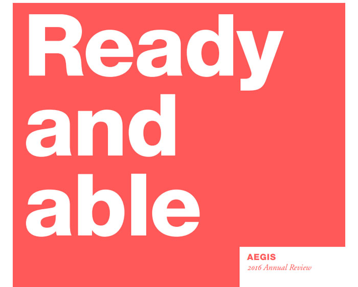 Aegis 56 Annual Report Design Examples And Templates