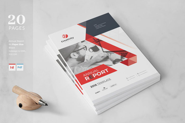 Annual-report Great looking corporate brochure templates to check out