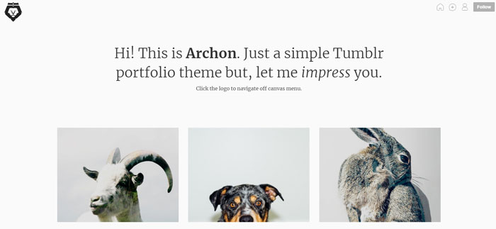 Archon 64 Minimalist Tumblr Themes You Should Make Use Of
