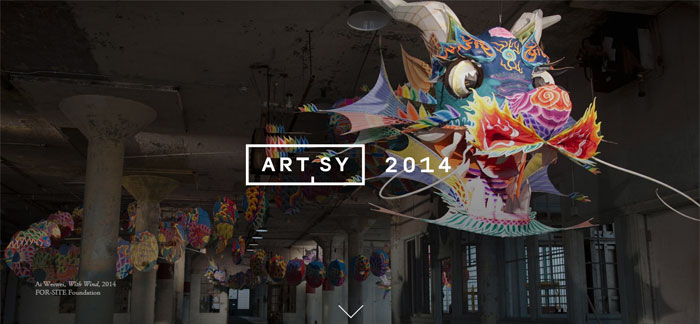 Artsy Great looking annual report design examples and templates