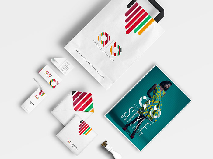 Audrey-Bernice Stationery design best practices and great looking examples