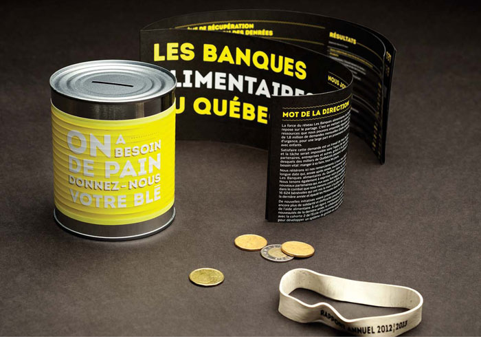 Banquesalimentaires-Québec Great looking annual report design examples and templates