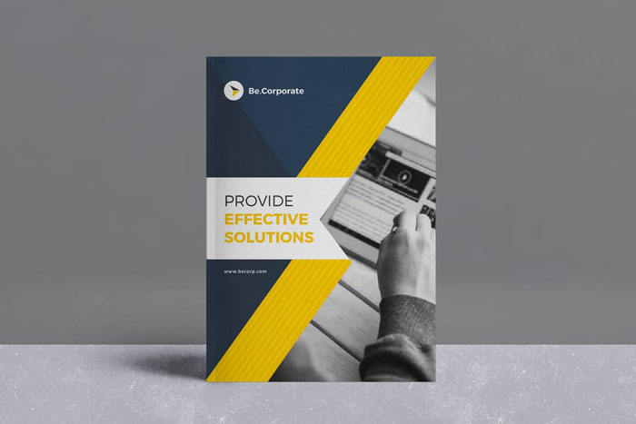 Be-Brochure Great looking corporate brochure templates to check out