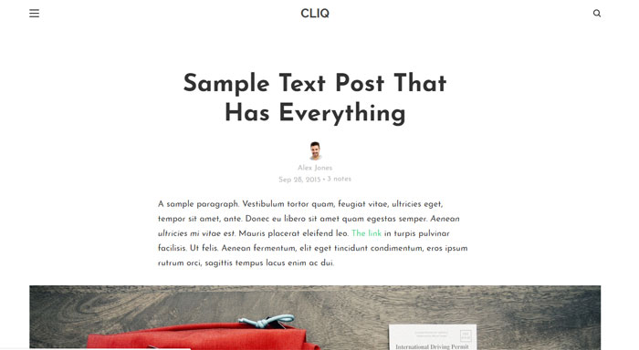 Cliq 64 Minimalist Tumblr Themes You Should Make Use Of