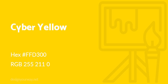 Cyber-Yellow-700x350 Awesome Shades of Yellow To Use In Your Designs