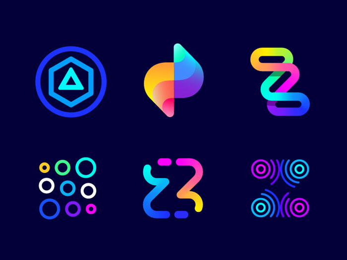Intro Bright colorful logos showcase: Awesome logos to inspire you
