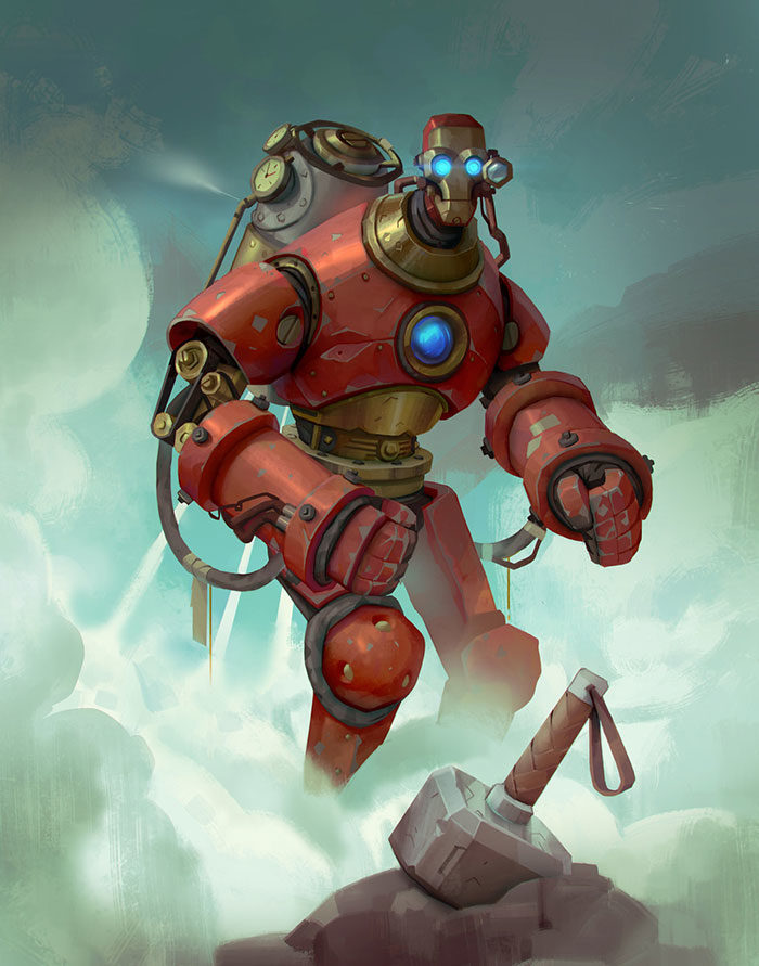 Ironman-Steampunk-700x891 Steampunk art and drawing examples that will blow your mind