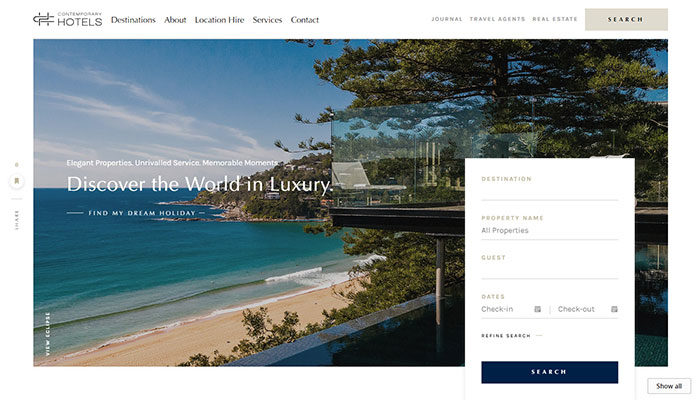Keep-it-simple-700x400 Hotel website design: tips and examples of how to design hotel websites