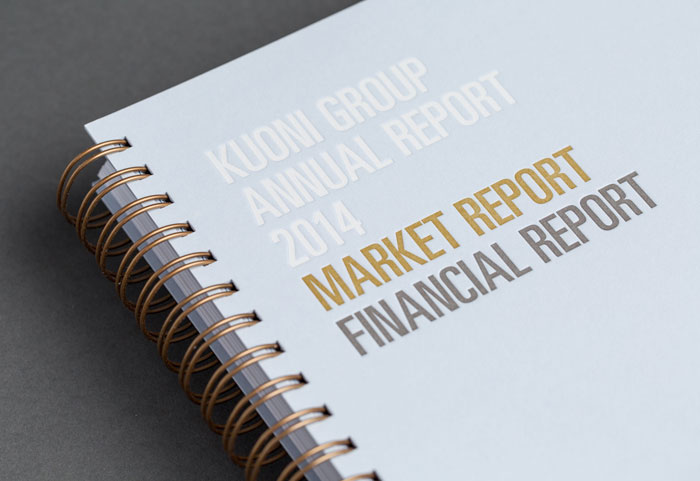 Kuoni Great looking annual report design examples and templates
