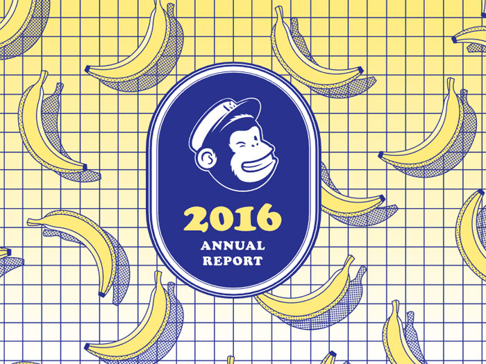 MailChimp Great looking annual report design examples and templates