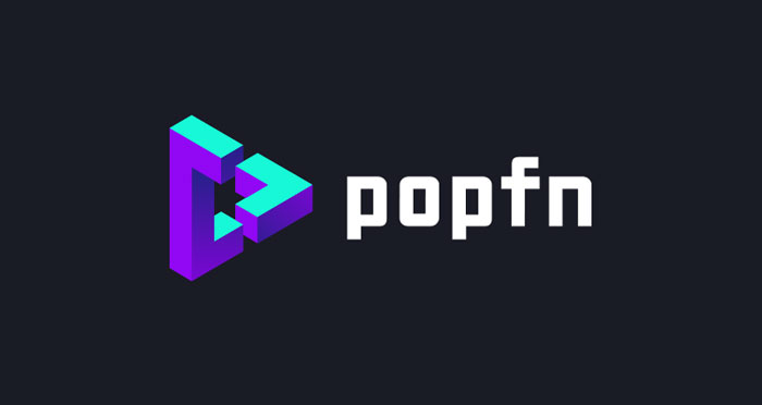 Popfn-logo Bright colorful logos showcase: Awesome logos to inspire you
