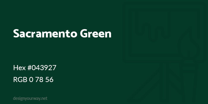 Sacramento-Green-700x350 Using a green color palette and the various shades of green